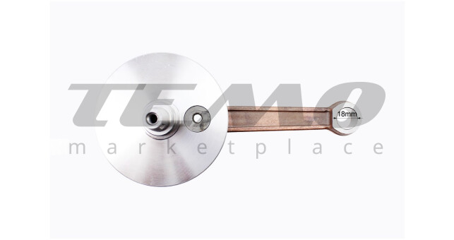 Коленвал левый/правый под подшипник Юпитер - фото 6