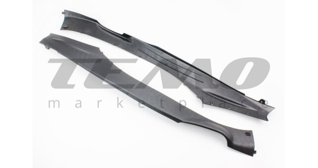 Пластик нижний боковой Yamaha JOG SA24 BJ правый + левый - фото 1