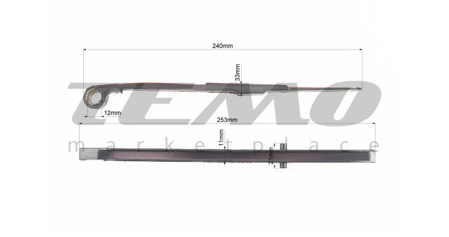 Напрямні ланцюга ГРМ к-кт Viper 250cc - фото 2