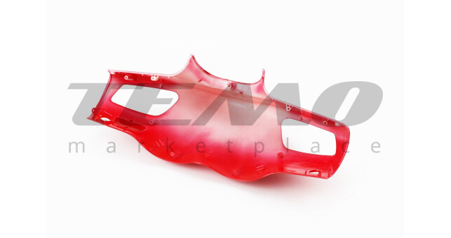 Голова пластик руля передний STORM красный - фото 6