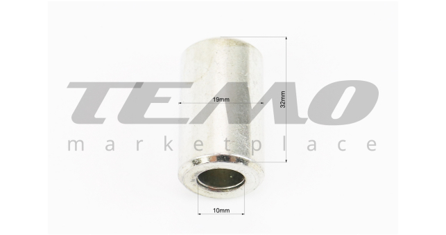 Втулка переднього колеса Honda TACT AF-24/30 (d19 / 10mm L32mm) - фото 2