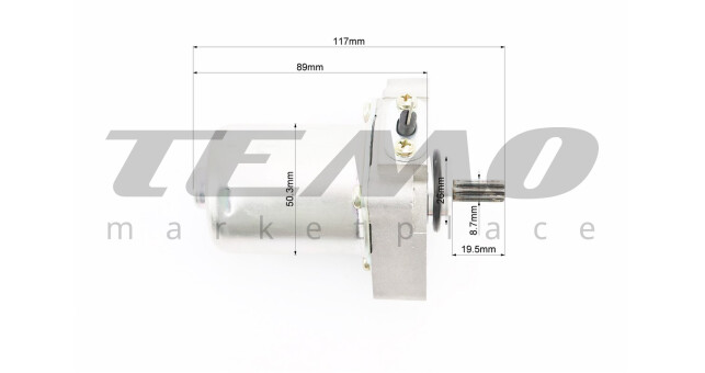 Стартер Suzuki AD100 - фото 3