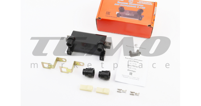 Котушка для мікропроцесорного запалювання 135.3705М 6-12V з кріпленням - фото 1