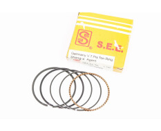 Кольца поршневые SEE DELTA 70cc 47 мм +1.00 жёлтая коробка