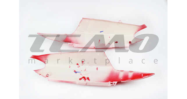 Пластик задній бічний правий + лівий STORM червоний - фото 2