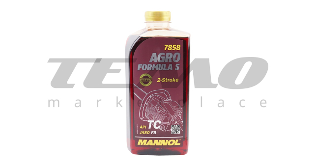 Масло 2T - полусинтетическое для садовой техники &quot;MS, FORMULA S &quot;, 1L - фото 1