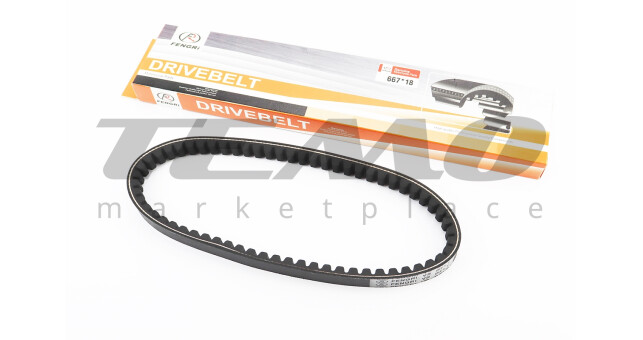 Ремень FENGRI 667x18 Honda DIO AF34 - фото 1