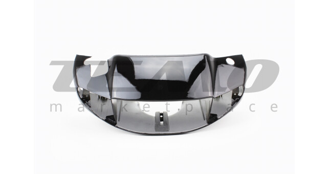 Голова пластик керма переднє Suzuki LETS2 під дискове гальмо чорний - фото 4