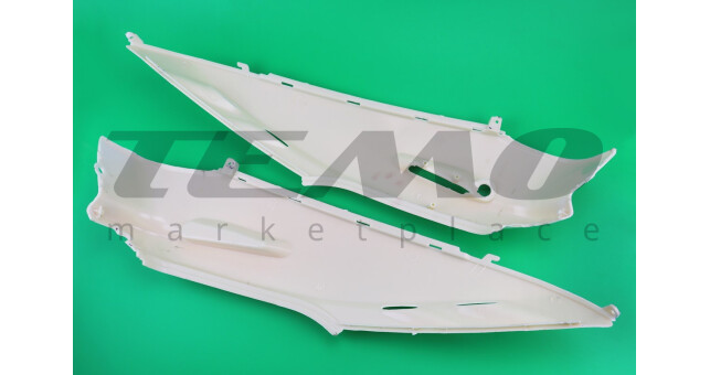 Пластик верхній бічний правий + лівий Honda DIO AF27/28 білий - фото 2