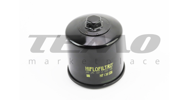 Фільтр масляний HF138RC (68x75мм) APRILIA RSV 1000 Tuono V4R, KAWASAKI KLV 1000, SUZUKI GSF 600/650/1200, SUZUKI GSX 600 F/650 F/750F - фото 2