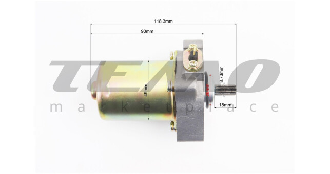 Стартер TMMP Suzuki AD100 - фото 3