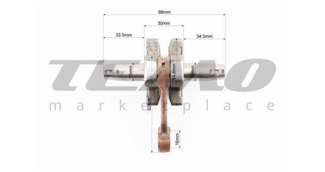 ATV дитячий - Колінвал (під палець 12мм) - фото 2