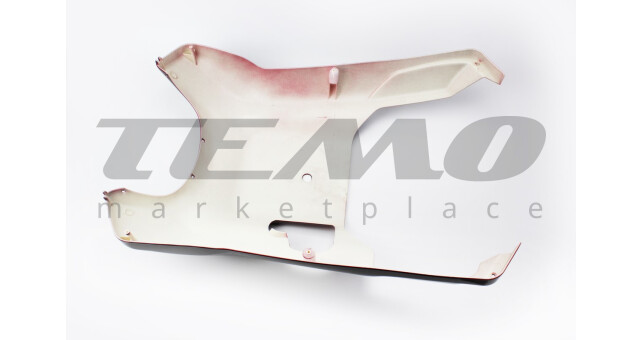 Пластик нижний Race защитный поддон бордовый - фото 2