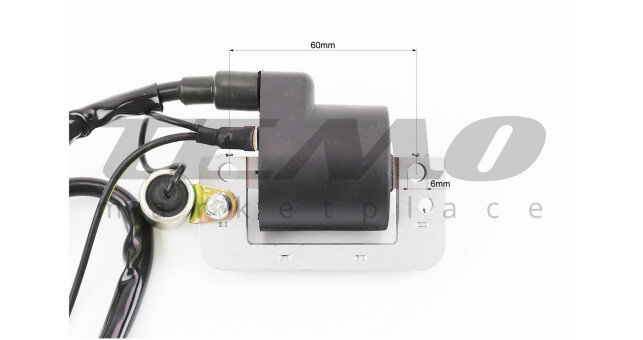 Котушка запалювання CG/CB (без насвічника) (з конденсатором) - фото 3