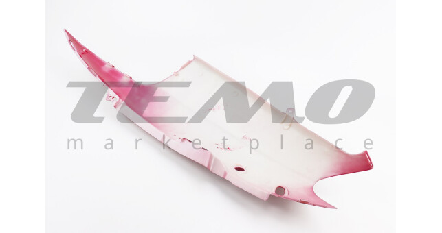 Пластик задний STORM боковой левый красный - фото 2