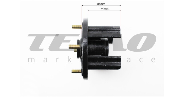Ступиця колеса під вісь 17x25, розболтовка 4x110 к-кт 2шт - фото 3