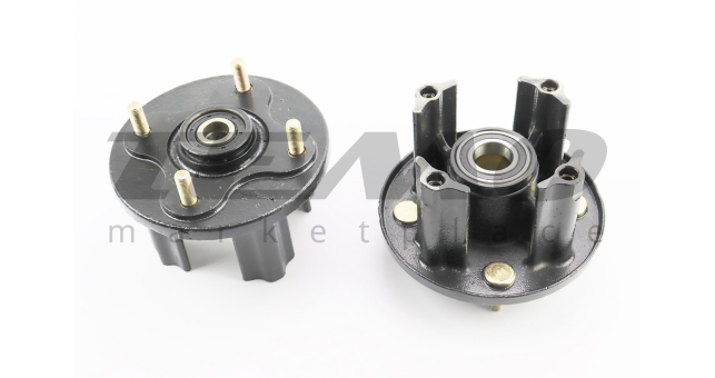 Ступица колеса под ось 17x25, разболтовка 4x110 к-кт 2шт - фото 1