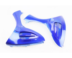 Пластик передний боковой GRAND PRIX правый + левый синий