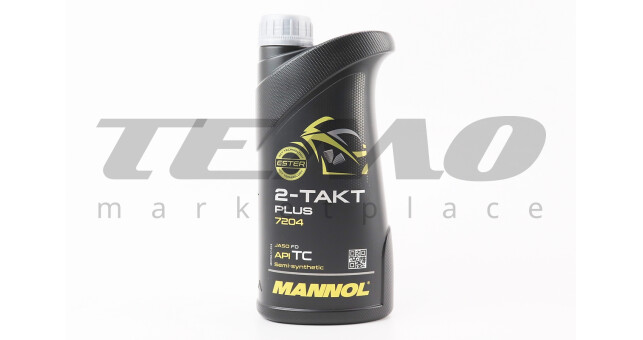 Олива 2T - напівсинтетична для мототехніки "PLUS", 1L - фото 1