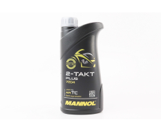 Масло 2T - полусинтетическое для мототехники "PLUS", 1L