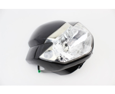 Обтекатель + ветровик фара пластик чёрный TVS Apache RTR 160