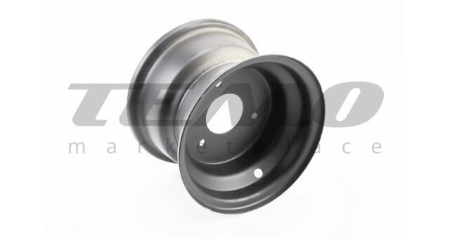 Диск стальной 7*4,5 d=55; 3отв.*78mm, черный - фото 1