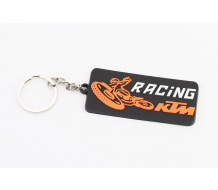 Брелок "KTM racing", резиновый 68х30мм