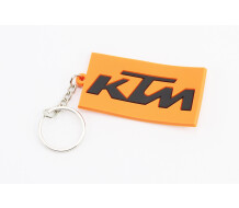 Брелок "KTM", гумовий 63х34мм