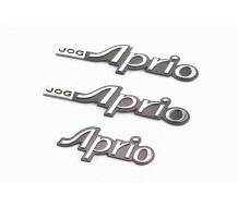 Наклейка шильдик "JOG APRIO" 13х3, к-кт 3шт