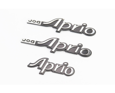 Наклейка шильдик "JOG APRIO" 13х3, к-кт 3шт