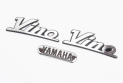 Наклейка шильдик &quot;YAMAHA VINO&quot; к-кт 3шт (12,5х4,5см) - фото 1