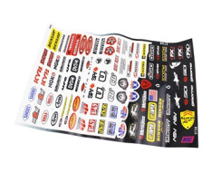 Наклейки набор 106шт "MOTORSPORТ" 5758 (33х48см)