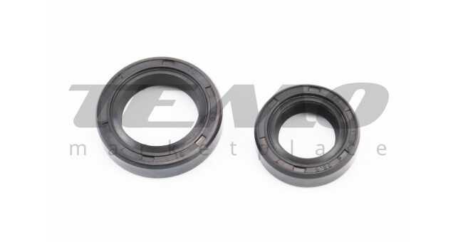 Сальники Mototech 15.6x25.5x7; 20x31x7 колінвала к-кт 2шт - фото 1