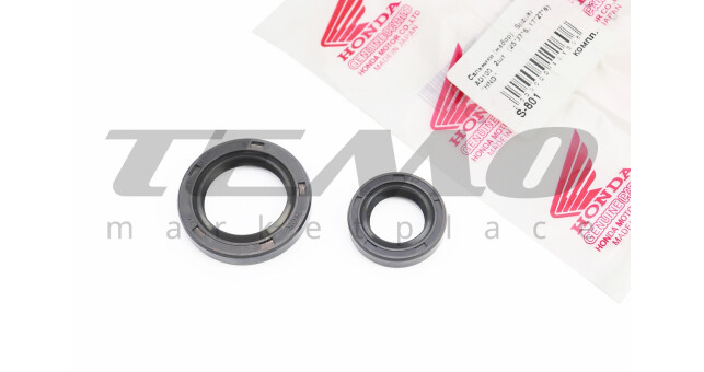 Сальники HONDA 17x27x6; 25x37x6 к-кт 2шт - фото 1