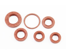 Сальники FENGRI 15.6x25.5x7-2шт; 17x30x7; 20x31x7; 24x40x7; 33x39x4 к-кт 6шт