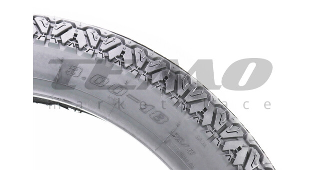 Шина для мотоцикла KUROSAWA L-851 3.00-18 камерная дорожная - фото 2