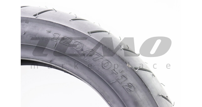 Шина для мотоцикла Morechi EY2304 120/70-12 бескамерная шоссейная - фото 2