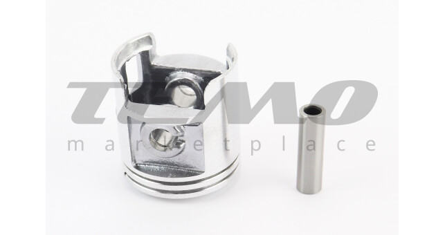 Поршень MSU Yamaha JOG72 3KJ 47 мм +0.25 палець 10 мм - фото 2