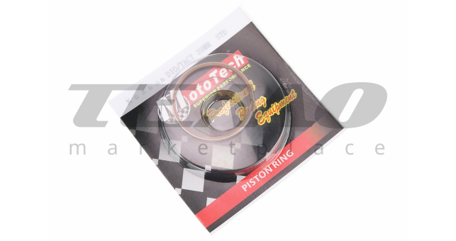 Кільця поршневі Mototech Honda DIO50 39 мм STD замки внутрішні - фото 2