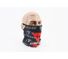 Маска обличчя пилозахисна "DAINESE", з чорним малюнком, GE-82