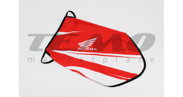 Маска обличчя пилозахисна &quot;HONDA&quot;, з червоним малюнком, GE-103 - фото 2