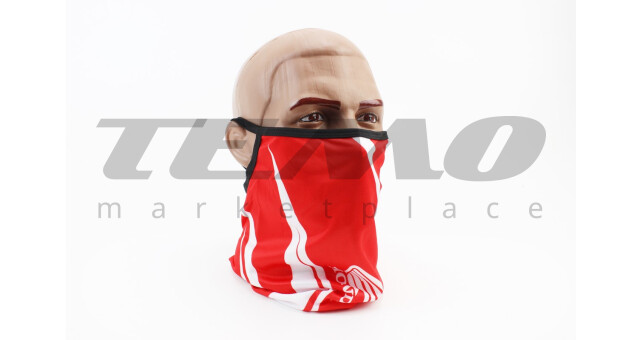 Маска лица пылезащитная "HONDA", с красным рисунком, GE-103 - фото 1