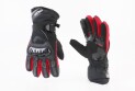 Перчатки мотоциклетні, теплі L-Чорно-Червоні - фото 1