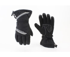 Перчатки мотоциклетні, теплі XL-Чорно-Сірі