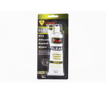 Герметик силиконовый высокотемпературный ПРОЗРАЧНЫЙ "Gasket Maker CLEAR" 85g