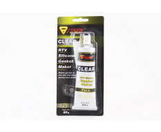 Герметик силіконовий високотемпературний ПРОЗОРНИЙ "Gasket Maker CLEAR" 85g
