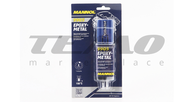 Клей двокомпонентний для металевих деталей &quot;EPOXY-METAL&quot;, 30g - фото 1