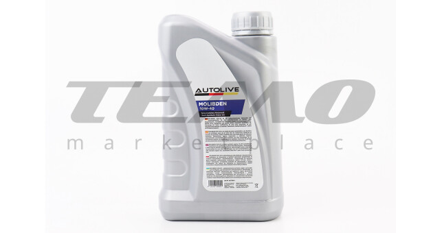Масло 4T 10W-40 - полусинтетическое универсальное, "Molibden Benzin" 1L - фото 2