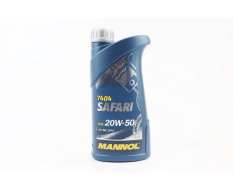 Олива 4T 20W-50 - мінеральна універсальна "Safari", 1L
