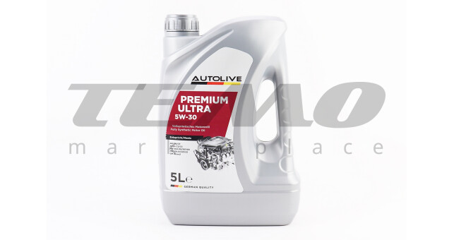Масло 4T 5W-30 - синтетическое универсальное "Full Syntetic C3-SN/CF", 5L - фото 1